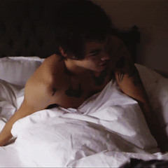 sweet creature but your sleeping on harry’s chest