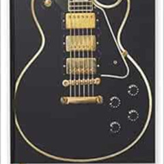 [Get] PDF 📰 Gibson Les Paul Black Guitar (Blank Sketch Book) (Luxury Sketch Books) b