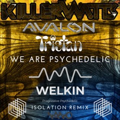 Avalon & Tristan (Killerwatts) - We Are Psychedelic WELKIN ISOLATION REMIX Final D#min 138 BPM