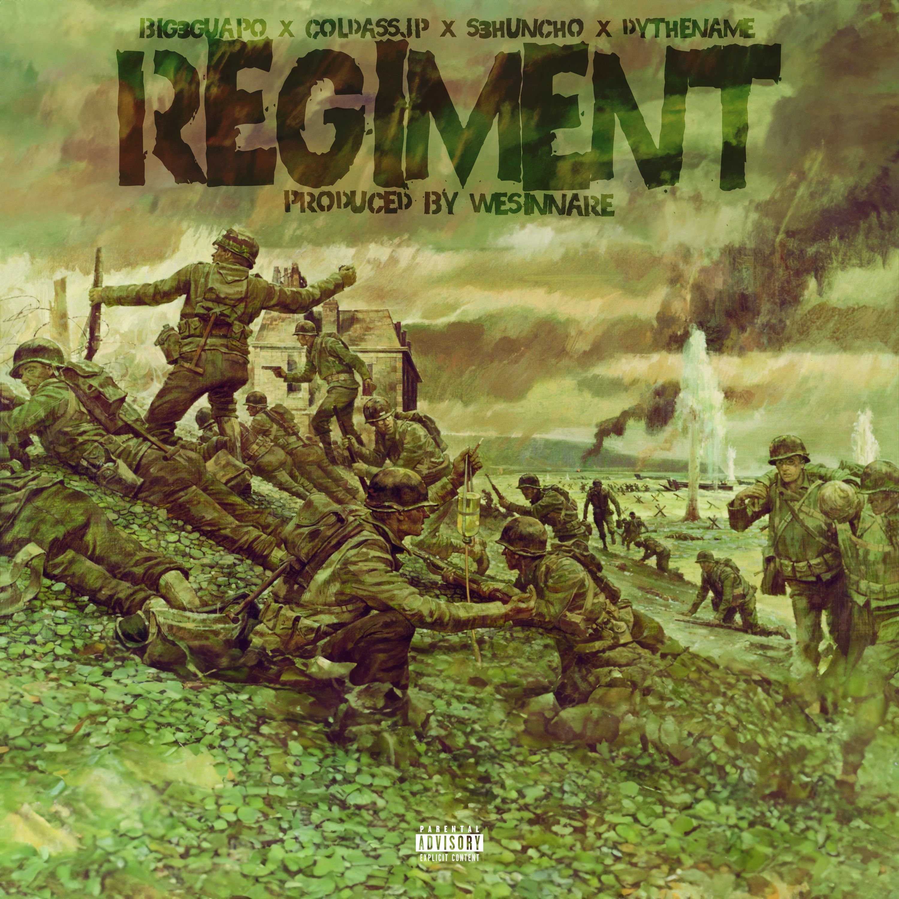"REGIMENT" Big3Guapo x ColdAssJp x S3Huncho x DytheName (Prod. Wesinnare) #DosHunchos2 episode artwork