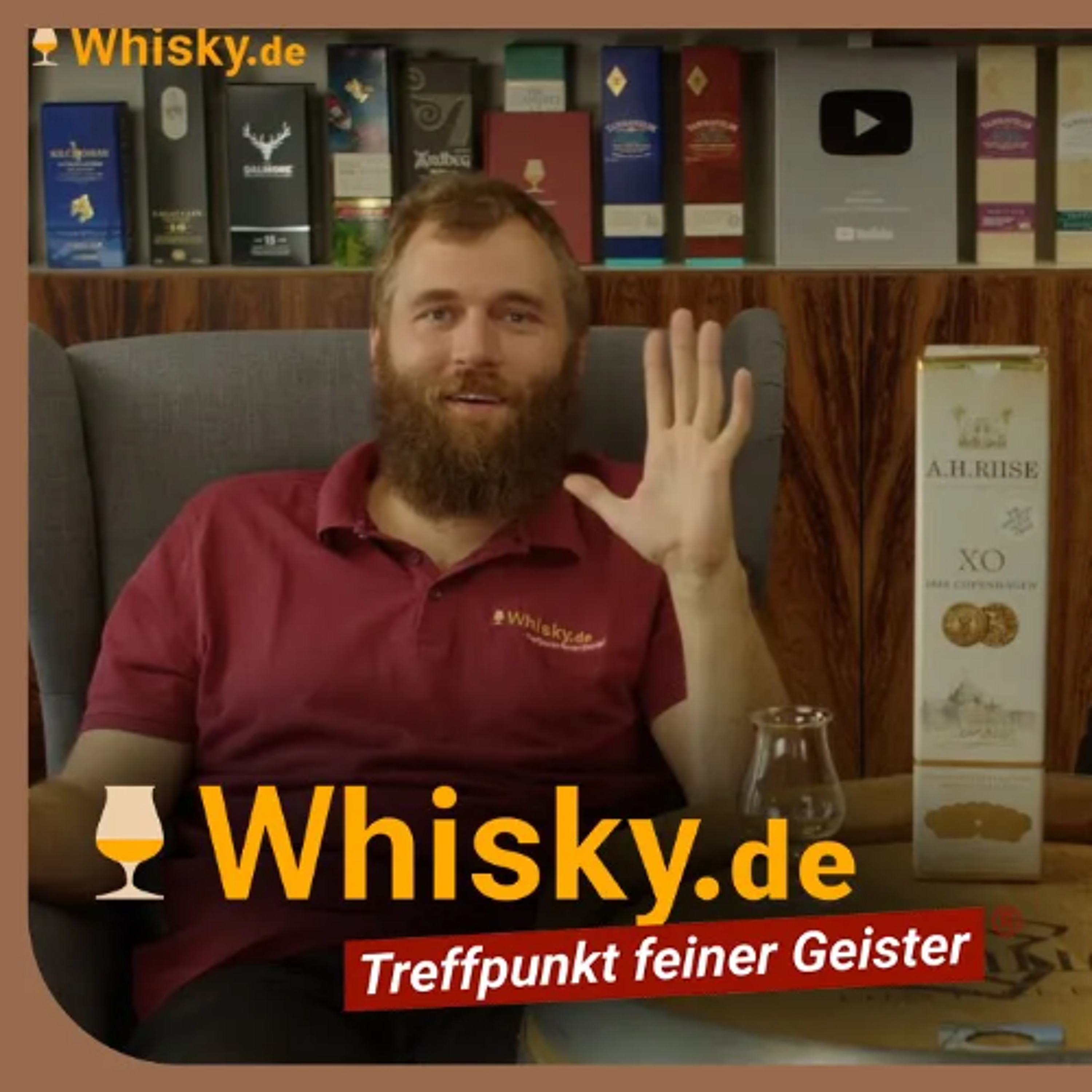 A.H. Riise 1888 XO Reserve | Rumspirituosen Verkostung mit Robert Taseski