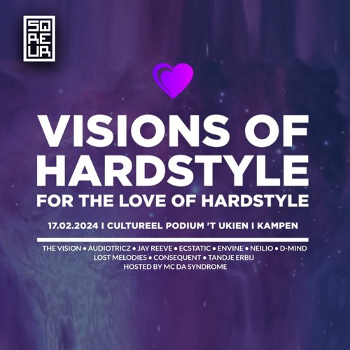 Visions Of Hardstyle - For The Love Of Hardstyle Hypemix | SQREUR WARMUP MIX | EUPHORIC HARDSTYLE