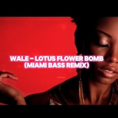 Wale - Lotus Flower Bomb ft. Miguel (Miami Bass remix) (PITCHED)