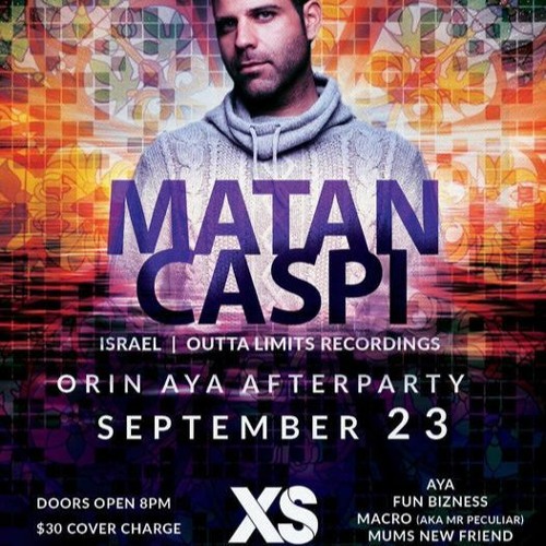 The Warm Up Set @XS Nightclub feat Matan Caspi (23 Sept)