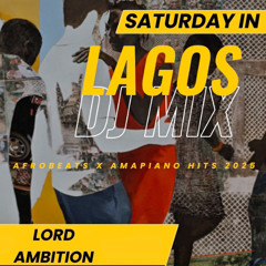 AFROBEATS X AMAPIANO HITS 2025 | SATURDAY IN LAGOS | Afro Mix | Rema | Wizkid | Asake | Burna Boy | Davido | Kuba de Small | Uncle Waffles
