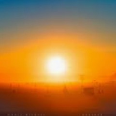 Sunrise at the Trash Fence, Burning Man 2024 Thursday am
