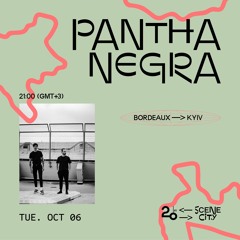 Scene city Bordeaux w/ Pantha Negra @ 20ft Radio - 06/10/2020
