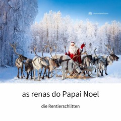 as renas do Papai Noel