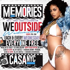 WE OUTSIDE WEDNESDAYS 90s & 2000s Edition AT CASA NYC 1.25.23