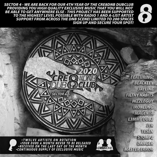 MAGENTA - BLACK DRAGON VIP (CRE8DNB DUBCLUB SECTOR 4)