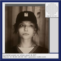 brutalist poem w/ AXT - 14th March 2025