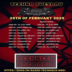 Techno Tuesday - Techneck NRG Radio 25.02.25