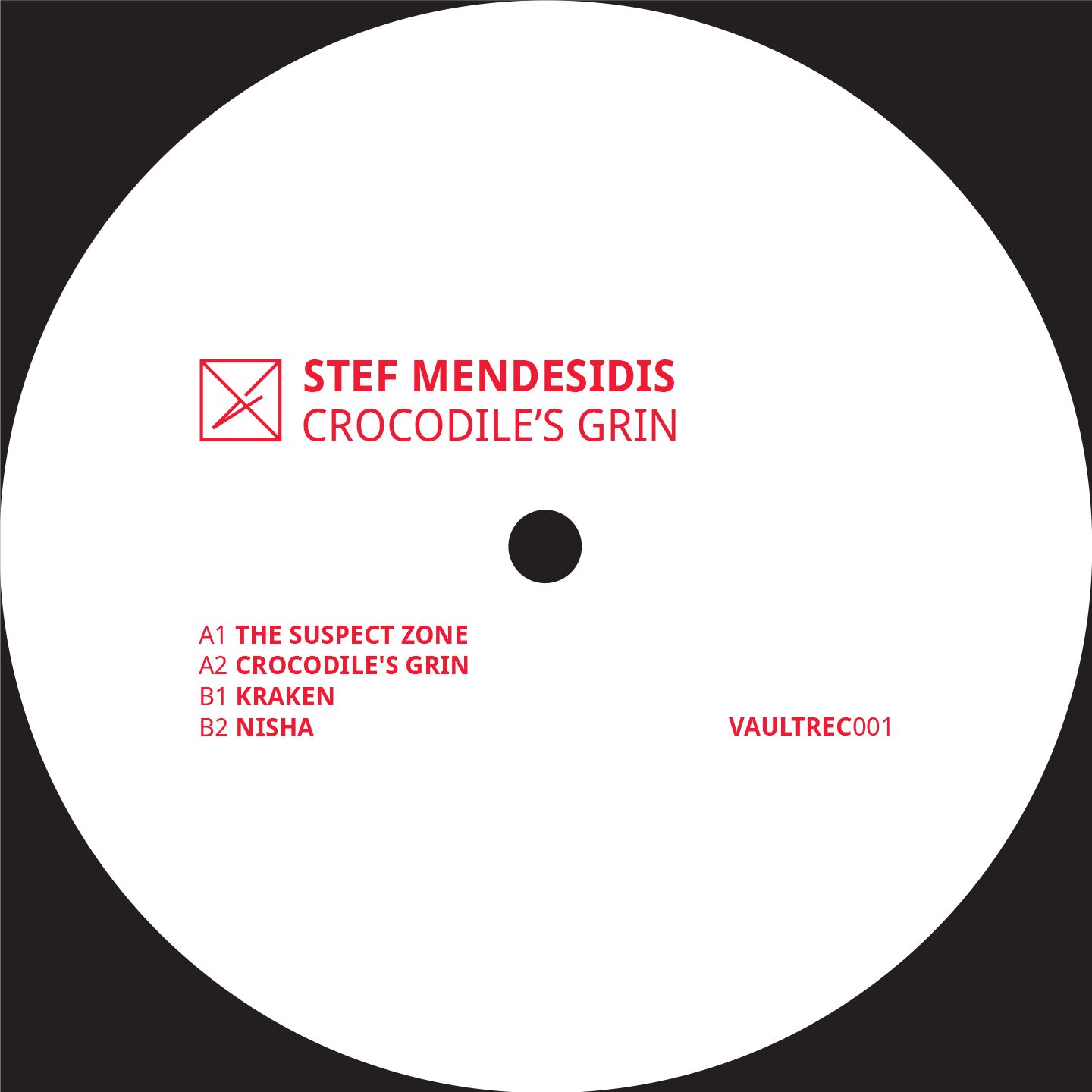 Stef Mendesidis – Crocodile’s Grin EP [VAULTREC001]
