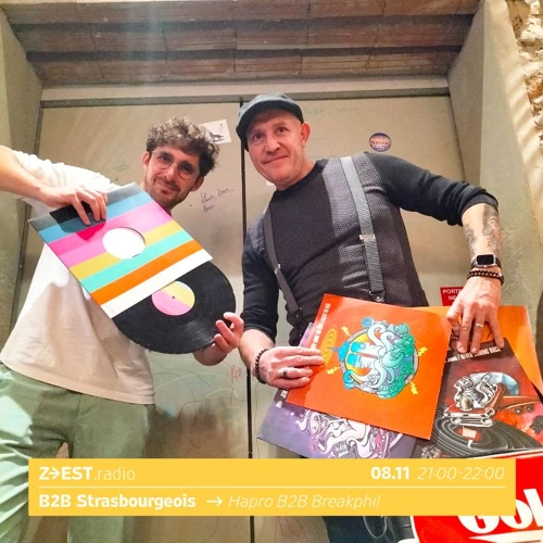 B2B Strasbourgeois - Hapro & Breakphil Soundcloud podcast image for