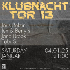 Jøris Belzin @ Klubnacht TOR13 25-01-04