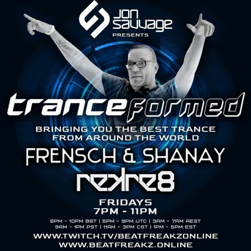 Jon Savvage Presents TranceFormed Guest mix