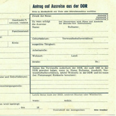 Ausreiseantrag