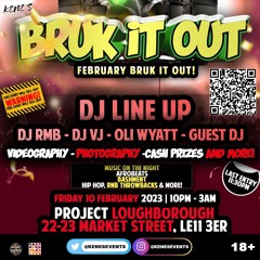 Bruk it Out Live Audio: Dancehall & Afro (DJ VJ X OFFICIAL FOUR)