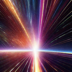 A ray of light in a far distant