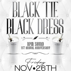 BLACK TIE & BLACK DRESS  CHUNKS &CHUKULOO