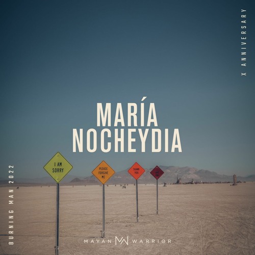 María NocheyDia - Mayan Warrior - Burning Man 2022