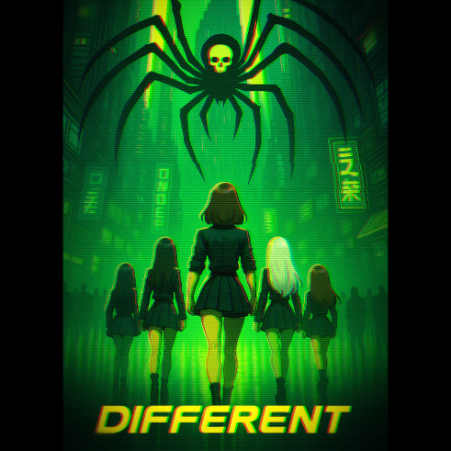 LE SSERAFIM (르세라핌) - DIFFERENT ( CyberPunk & Apocalypse Remix _aqu.yg Ver )