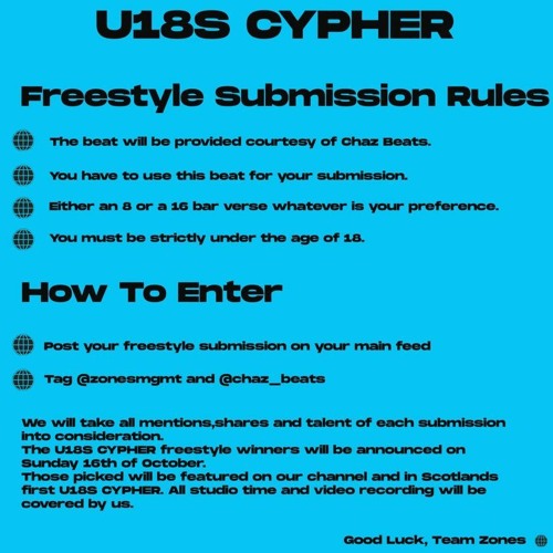 Zones U18 Cypher Freestyle Beat