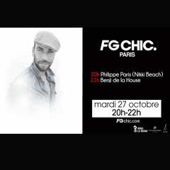 DJ PHILIPPE PARIS on Radio FG CHIC October 27th 2020