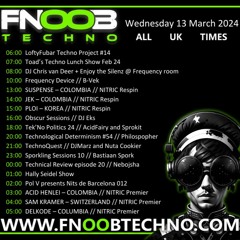 Nebojsha - Technical Review Episode 20 (Fnoob Techno Radio) [13.03.2024]
