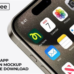 Iphone 13 Pro Max Mobile App Mockup Free Kostenlos Downloaden