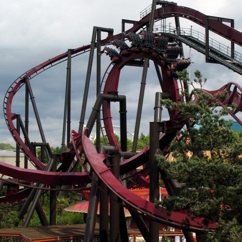 OFF A 2CB IN THORPE PARK *NEMESIS INFERNO MIX*