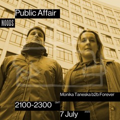 Public Affair 019 - Monika Taneska b2b Forever (Love International Special)