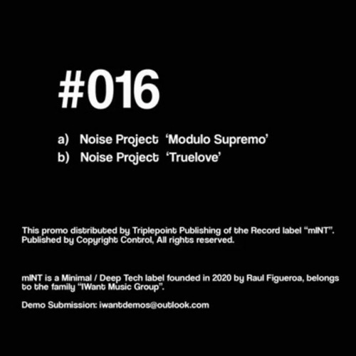 Noise Project Mx - Modulo Supremo [ mINT Label ]