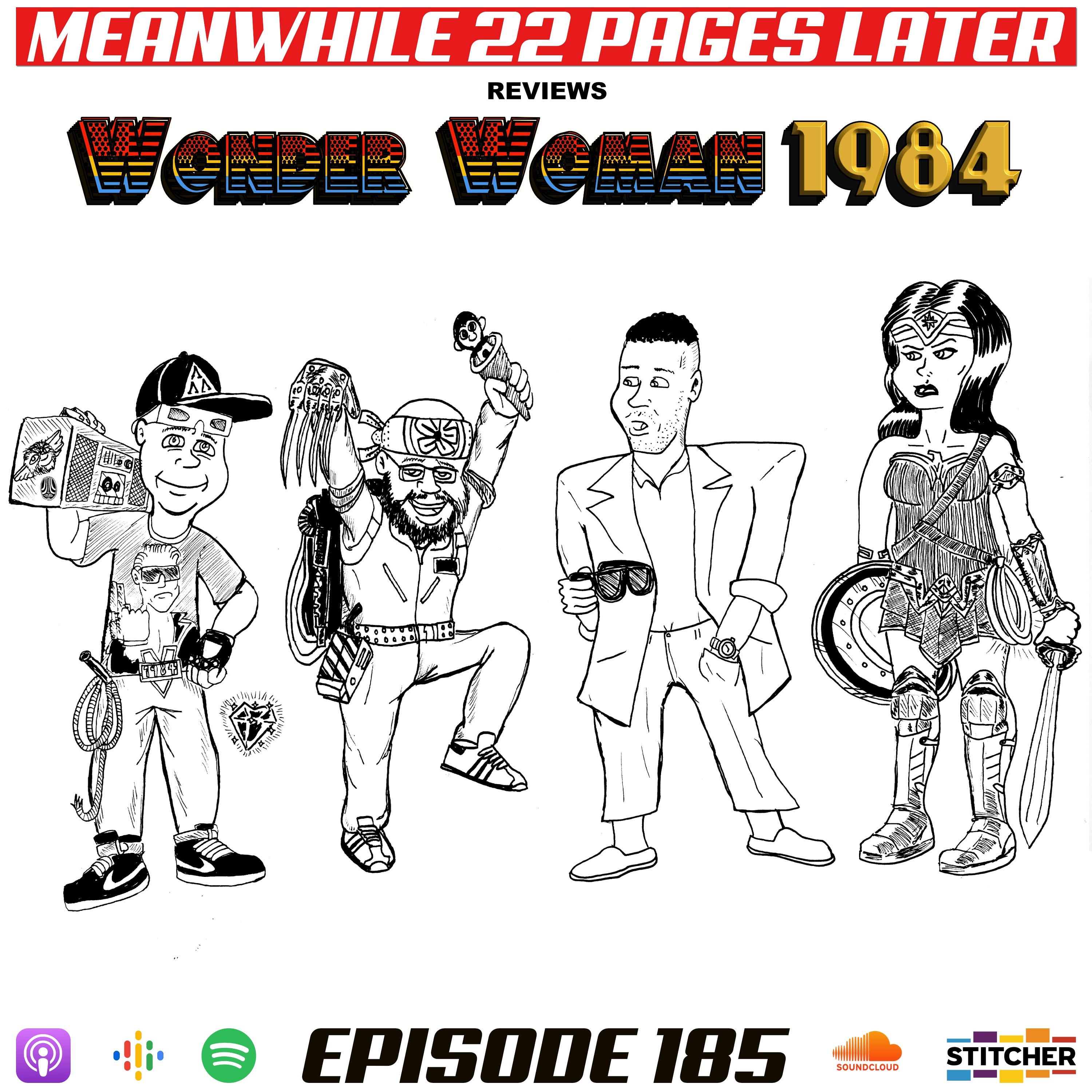 Episode 185: Wonder Woman 1984 episode artwork