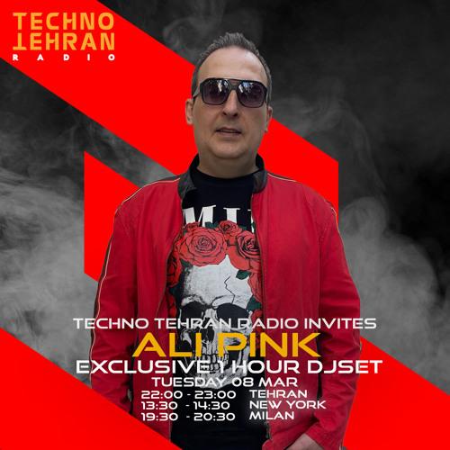 TechnoTehran Radio Invites ALiPink