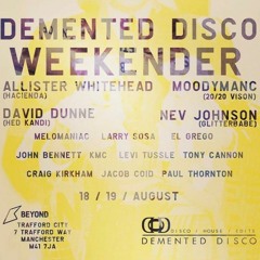 Allister Whitehead (Cream, Ministry of Sound, Gatecrasher) Live At The Demented Disco Weekender