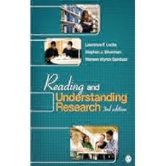 Reading and Understanding Research by Lawrence F. Locke Full PDF Online