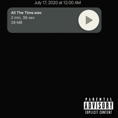 All The Time (Prod. by Paryo)