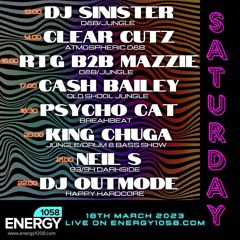 Energy 1058 Radio - Live O/S Jungle Set -18/3/23