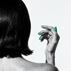 Turquoise Disco Nails