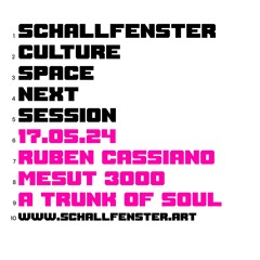 SCHALLFENSTER / RUBEN CASSIANO (MANNEQUINE) MAY 2024