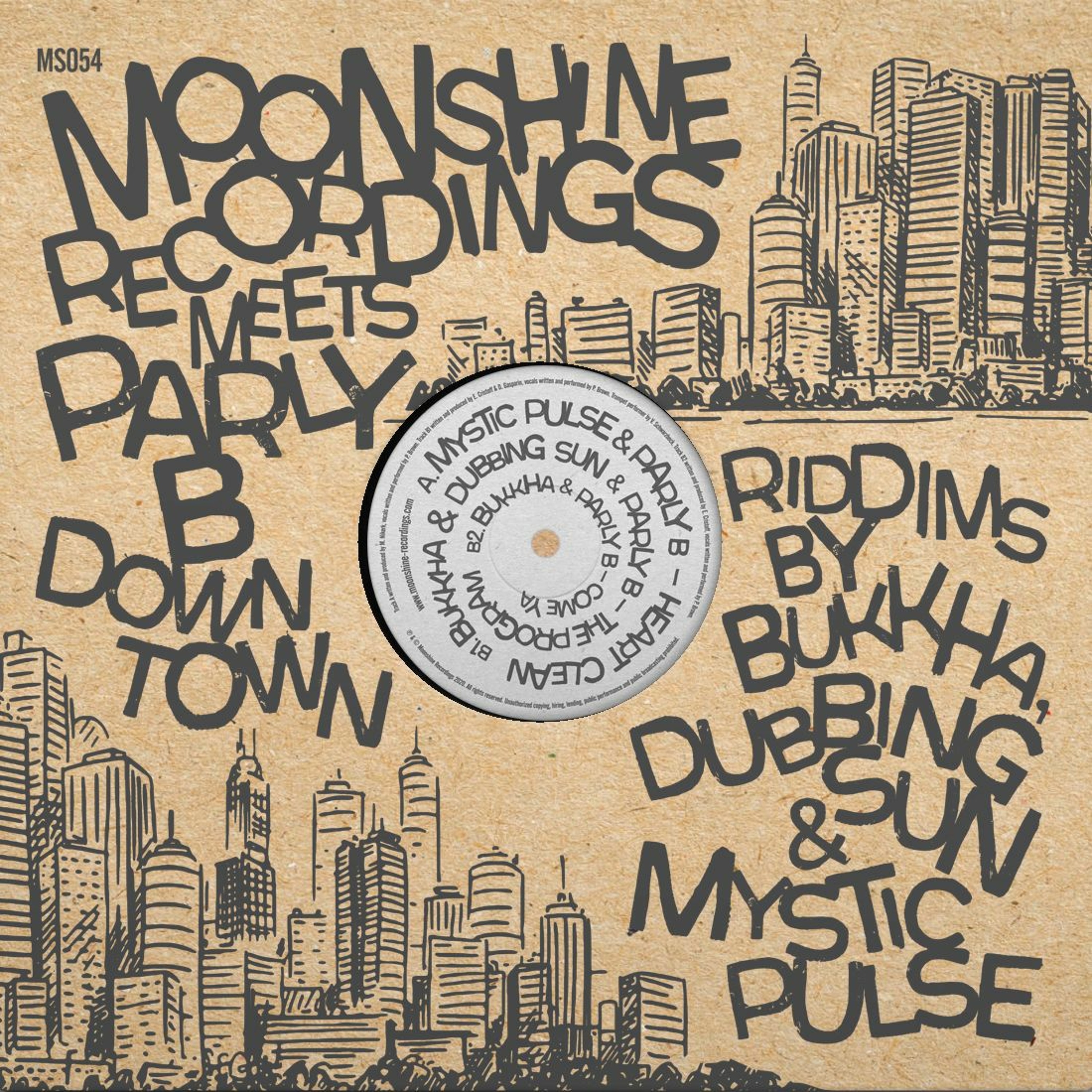 MS054 - Moonshine Recordings Meets Parly B Downtown ft Bukkha, Dubbing Sun & Mystic Pulse episode artwork