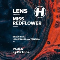 Tension b2b Highzraum | Lens & Miss Redflower @ Paula 23.10.21 | Drum and Bass Mix