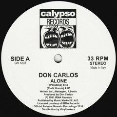 Don Carlos - Alone Paradise