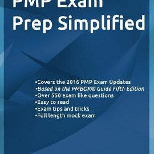 Stream +DOWNLOAD*! Pmp Exam Prep Simplified The Easy Guide (Andrew N Ramdayal) from Lgzgtaw