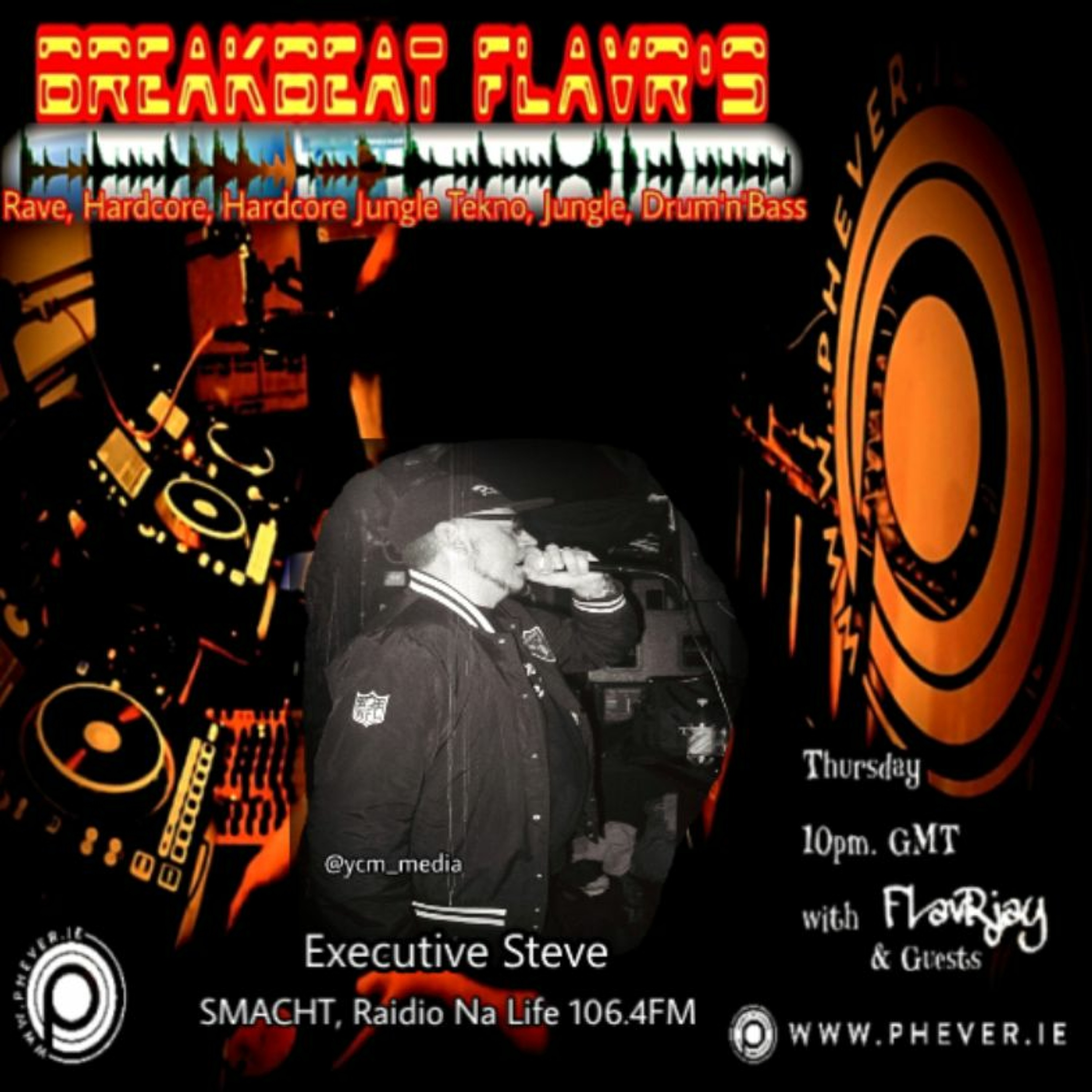 BreakBeat FLavR's with FLavRjay and my guest Executive Steve. 2022-5-12 episode artwork