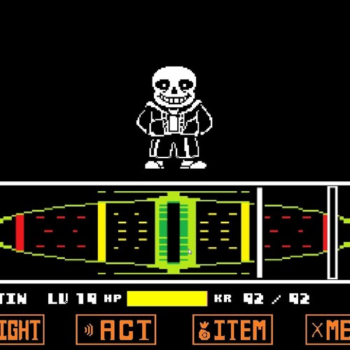 Undertale  Sans Battle