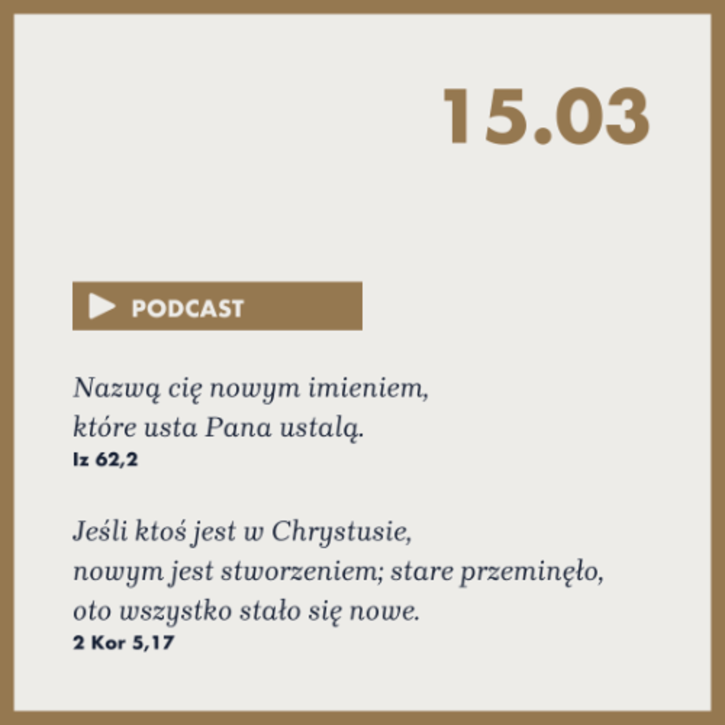 Poranek ze Słowem na 15 marca 2025 episode artwork