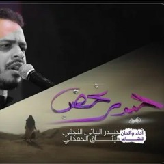 حيدر غضب | الرادود حيدر البياتي