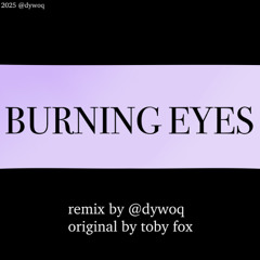 BURNING EYES [Deltarune, Shadow Mantle, Chapter 3 - Remix]